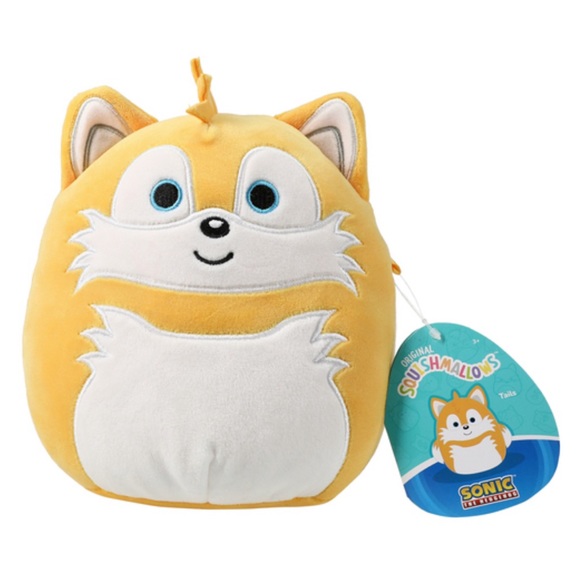 NWT 6.5” Tails from Sonic the Hedgehog Squishmallow - Picture 1 of 3